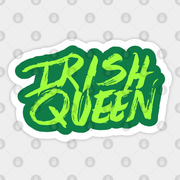 Irish Queen. Sticker by hybridgothica